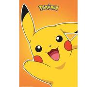 Pokemon - Póster de Pokémon Pikachu (61 x 91,5 cm), diseño multicolor