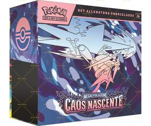 Pokemon PREVENDITA Set Entrenador Fuoriclasse Megaevolución Caos Naciente