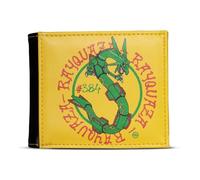 Pokemon Rayquaza #384 - Cartera para hombre, color amarillo/negro, MW861581POK, color amarillo y negro, talla única, color amarillo y negro, amarillo/negro, talla única