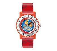 Pokémon Reloj Analógico para Chicos de Cuarzo con Correa en Silicona POK4194