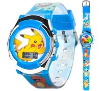 Pokémon - Reloj de Cuarzo para niños con Correa de plástico, 16