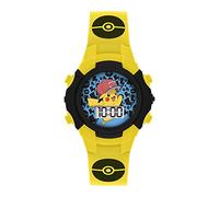Pokémon Reloj Digital para Chicos de Cuarzo con Correa en Silicona POK4128