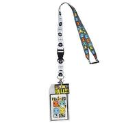 Pokemon Rocks Breakaway - Cordón para tarjetas de identificación con colgante de metal de 5 cm