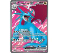 Pokemon - Salamence ex 177/159 - Viaje juntos - Arte completo ultra raro - Tarjeta individual de aluminio
