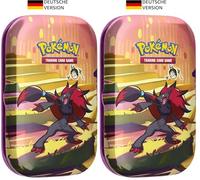 Pokémon Sammelkartenspiel Zoroark Mini Caja de Tinta, Multicolor (210-45929 : C : DE : 40 :) (Paquete de 2)