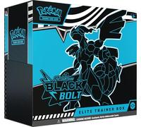 Pokemon- Scarlet & Violet- Black Bolt Elite Trainer Box ETB, Multicolor, 7 Inches (W) x 7.5 Inches (L) x 0.1 Inches (H) (10-10037-112)