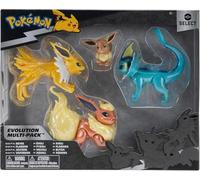 Pokémon Select Evolution Multipack (2" Eevee #1, 3" Jolteon, 3" Vaporeon, 3" Flareon)