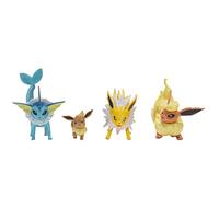 Pokémon Select Evolution Multipack (2" Eevee #1, 3" Jolteon, 3" Vaporeon, 3" Flareon)