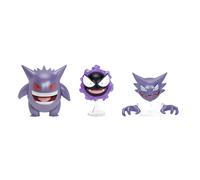 Pokémon Select Evolution Pack - Gastly, Haunter and Gengar Battle Figures 3-In