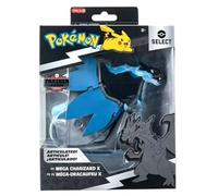 Pokémon Select Mega Charizard X - Figura súper articulada de 6 Pulgadas con 15 Puntos de articulación más