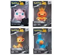 Pokémon 'Select Vinyl Collectible Figures - Torchic, Mudkip, Chimchae, Jigglypuff - Figura Coleccionable Oficial para niños 4+