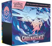 Pokémon: Set de Entrenador Élite de la expansión Megaevolución - Caos Naciente del Juego de Cartas Coleccionables Pokémon (1 Carta Promocional Completa, 9 Paquetes de expansión y Accesorios Premium