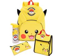 Pokemon Set de Fiambreras / Luncheras y Mochilas Pikachu Pack de 4 (NS6869)