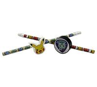 POKÉMON: Set de Papelería Pokémon,Material Escolar, Escritura, Regalo, Lápiz, Goma de borrar, Sacapuntas, Multicolor, Producto Oficial (CyP Brands)