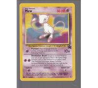 Pokemon Singles - Tarjeta promocional de película Black Star 2000 - Mew (MBS-8, #151)