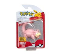Pokemon- Slowpoke Figura de Batalla, Multicolor, 11 cm (Jazwares PKW3009)