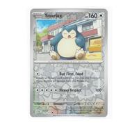 Pokemon Snorlax 136/167 - Twilight Masquerade - Tarjeta de lámina inversa - Rev Holo