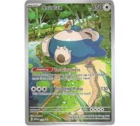 Pokemon - Snorlax SVP 051 - Pokemon 151 Black Star Promo - Inglés - Arte completo - Caja de entrenador Elite Promo
