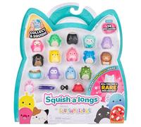 Pokémon Squish-a-Longs Mini-Squish Pack de 14 (Ola 3, Estilo 2) (14) Mini-Squish de 1 Pulgada con (4) Accesorios, (1) Accesorio de Anillo y (1) guía de coleccionista - Colecciona, intercambia y Juega