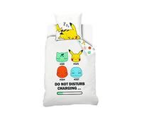 Pokémon Starter - Funda de edredón Infantil Pikachu - Juego de Cama de algodón
