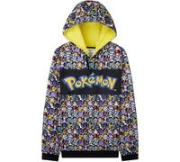 Pokémon Sudadera con Capucha Adolescentes y Niños Pikachu 4-15 Años Oficial Regalos Cumpleaños Niños Colegio (Multicolor, 7-8 Años)