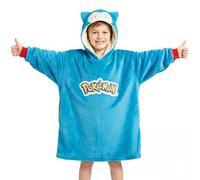 Pokémon Sudadera con Capucha Niños, Pikachu Gengar Anime Oversized Sudaderas Poncho de Forro Polar con y sin Bolsa Incorporada