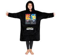 Pokémon Sudadera con Capucha Niños, Pikachu Gengar Anime Oversized Sudaderas Poncho de Forro Polar con y sin Bolsa Incorporada