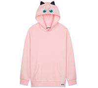 Pokémon Sudadera Niño Niña y Adolescente, Pikachu Sudaderas con Capucha Cómoda, Bolsillo Canguro, Regalos Anime para Niños (9-10 Años, Rosa Jigglypuff)