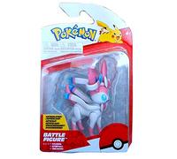 Pokemon Sylveon - Juego de figuras de batalla de 3 pulgadas listo para la acción