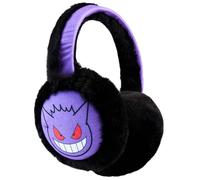 Pokemon Tapa Orejas para el Frio para Niños, Charizard Gengar Protector Orejas Cálidos, Accesorios de Invierno, Regalo Gamer (Morado Gengar)