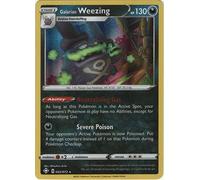 Pokemon - Tarjeta individual GALARIAN WEEZING 042/072 Holo SHINING FATES