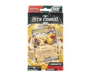 Pokemon- Tarjetas coleccionables, Color Negro (Asmodée Deck-Luc/PHA-EX) - Versión Francesa, Modelo Aleatorio, 1 Unidad