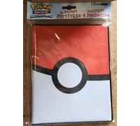Pokemon TCG 4-POCKET Poke Ball Portafolio Carta Álbum Carpeta (Nuevo)