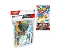 Pokemon TCG Álbum Mini Portafolio Llamas de Obsidiana con Sobre Refuerzo