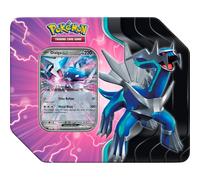 Pokemon TCG Azure Legends Dialga ex Caja De Lata Con 5 Cartas De Refuerzo En