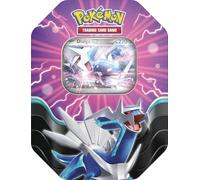 Pokémon TCG: Azure Legends Tin - Dialga ex (4 Paquetes de Refuerzo y 1 Tarjeta Promocional de Aluminio)