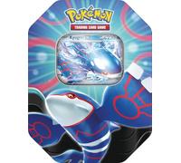 Pokémon TCG: Azure Legends Tin - Kyogre ex (4 Paquetes de Refuerzo y 1 Tarjeta Promocional de Aluminio)
