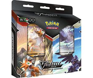 Pokémon TCG: Baraja de Batalla V: Lycanroc contra Corviknight