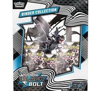 Pokémon TCG Black Bolt Binder Collection (SV10.5) [Inglés] - 5 Boosters + 9 Pocket Album en diseño Zekrom | Con Heartforcards® Protección de envío