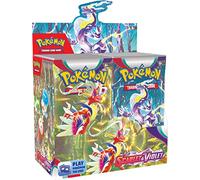 Pokémon TCG, Caja de exhibición de Refuerzo Escarlata y Violeta (36 Paquetes de Refuerzo)