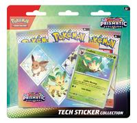 Pokemon TCG: coleccin de etiquetas de tecnologa de evoluciones escarlatas y violetas -prismticas - Leafeon (1 tarjeta de promocin de aluminio
