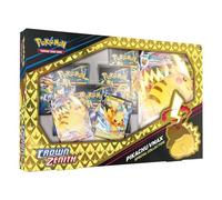 Pokémon TCG: Crown Zenith Special Collection - Pikachu VMAX (2 Etched Foil Promo Cards, 1 Foil Oversize Card & 5 Booster Packs)