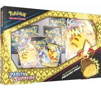 Pokemon TCG: Crown Zenith Special Collection - Pikachu VMAX (2 Etched Foil Promo Cards, 1 Foil Oversize Card & 5 Booster Packs)