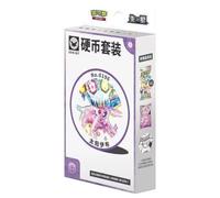 Pokemon TCG CSV9.5C Juego de monedas de reunión terestal, 1 paquete de refuerzo, 1 tarjeta de aluminio promocional, 1 moneda coleccionable, Eevee y Eeveelutions (Espeon)