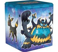 Pokémon TCG: Darkness Stacking Tin - Umbreon (3 Paquetes de Refuerzo y Monedas)