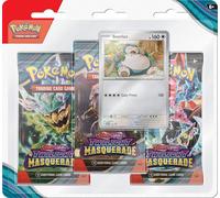 Pokémon TCG: Escarlata Y Púrpura-Mascarada Crepuscular Paquete De 3 (Asortido)