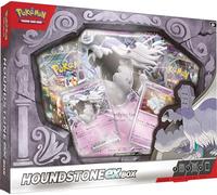 Pokémon TCG: Houndstone ex Box (4 Paquetes de Refuerzo, 2 Tarjetas de Aluminio y 1 Tarjeta de Aluminio de Gran tamaño)