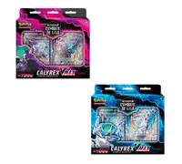 Juego de cartas pokemon tcg barajas de combate calyrex vmax 6 unidades inglés