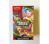 Pokemon TCG ME03 Perfect Order Booster Bundle Sellado OVP Inglés PSA