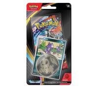 Pokemon TCG Mega Evolución Chaos Rising Blister con Checklane Toxel + Moneda ENG